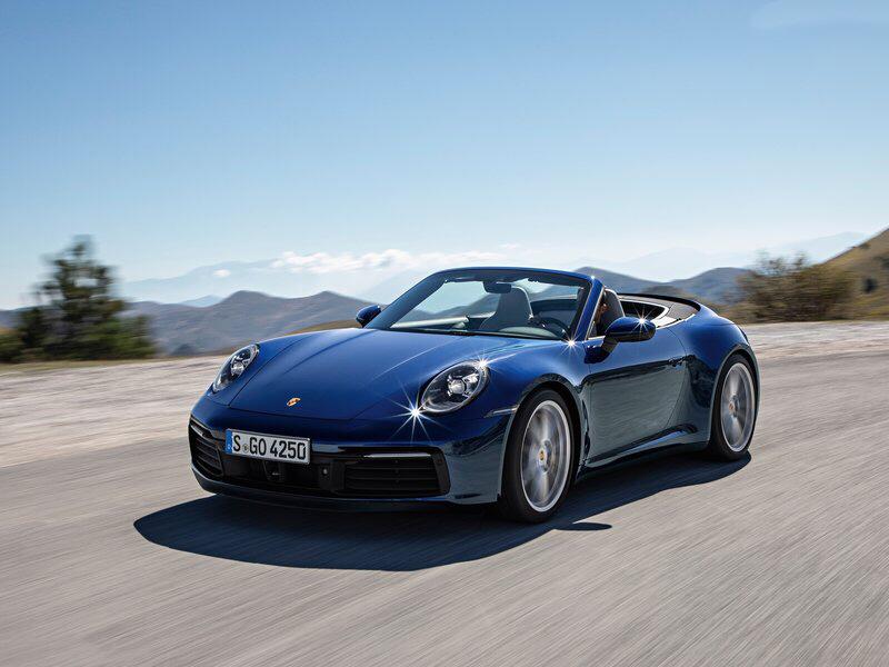 软顶敞篷的设计,全新一代保时捷911 cabriolet