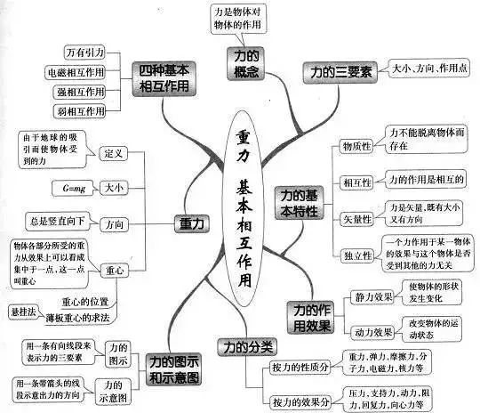 期末考试明日开始！考前各科知识点大放送