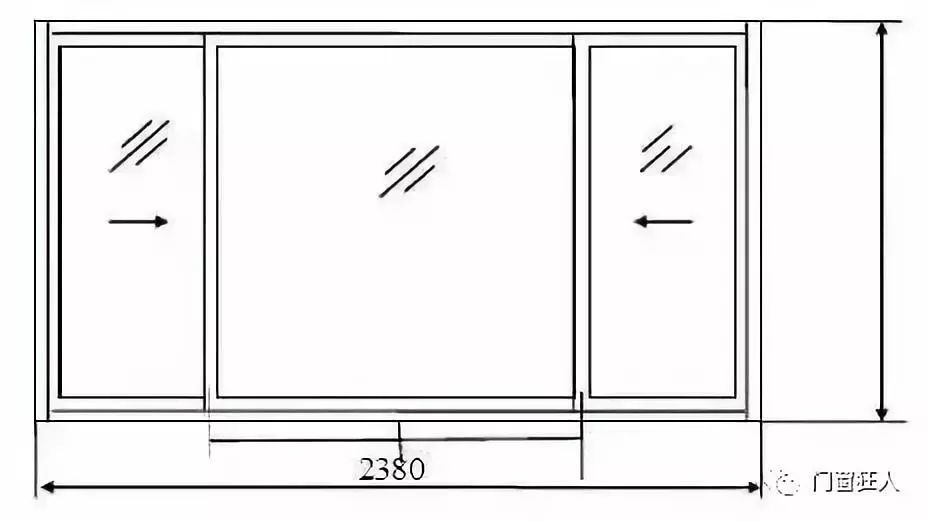 铝合金推拉门窗的设计与下料尺寸如何计算