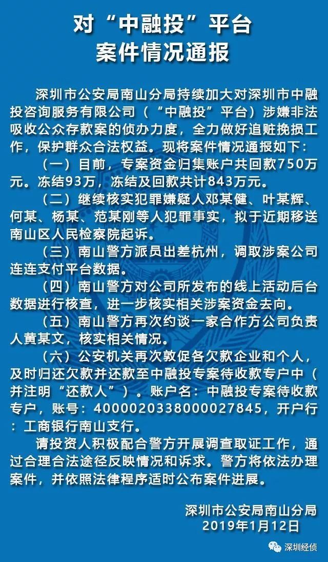 4家已立案P2P進展：新增回款655萬，一平台進入起訴階段！ 財經 第4張