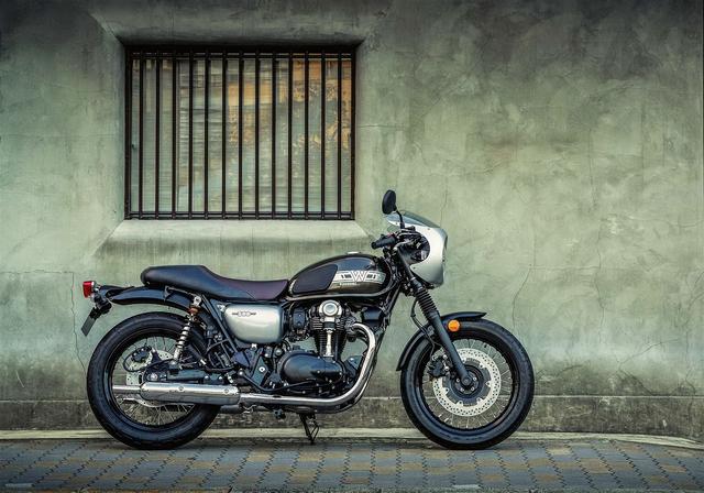 kawasaki 2019 w800 cafe 咖啡版