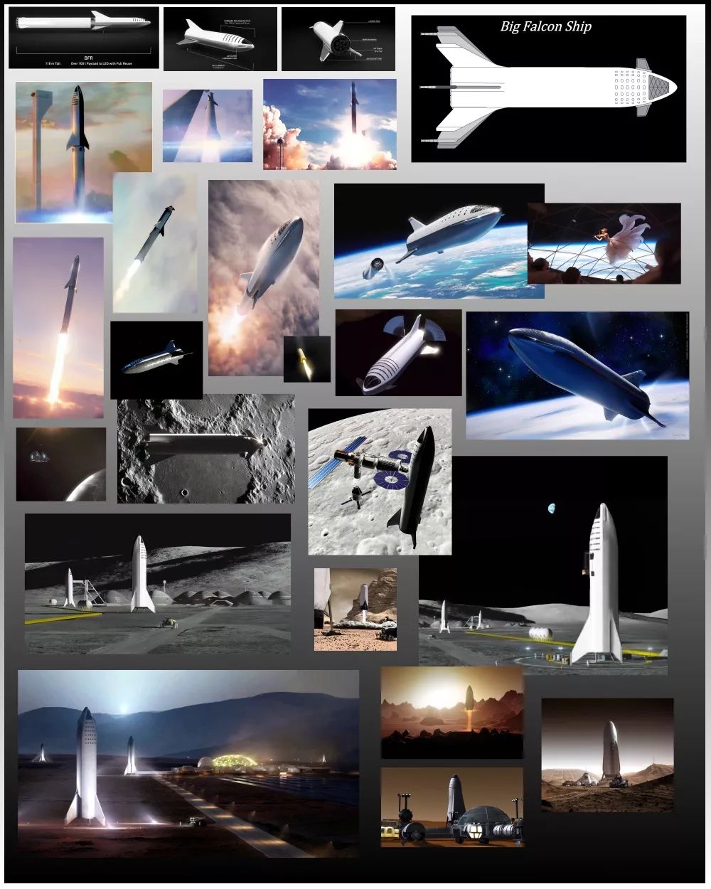 SpaceX研發變形記：重鷹、BFR、星艦、跳蟲，越來越科幻 科技 第1張