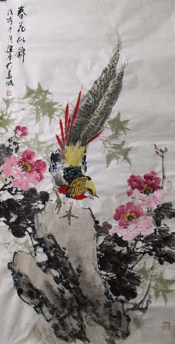 著名画家孙建东中国画作品赏析