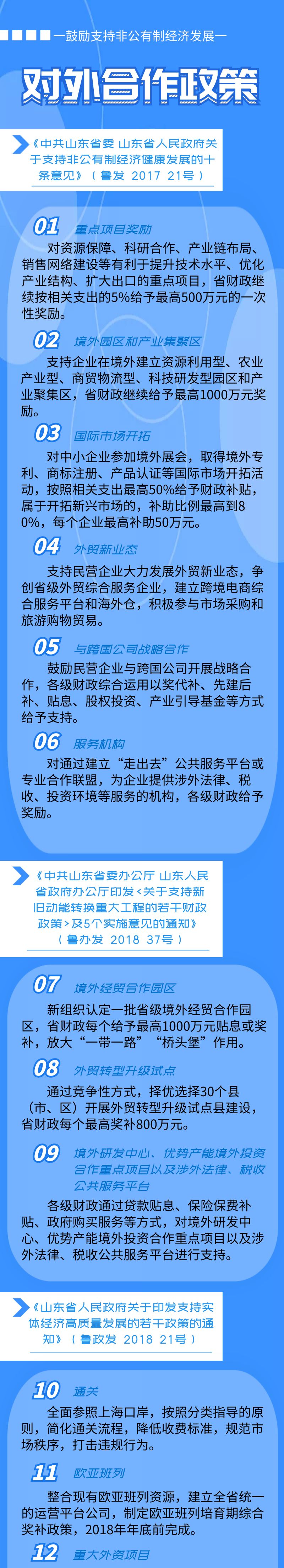 政策解读鼓励支持非公有制经济发展对外合作政策汇编