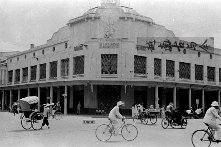 1940年河内老照片：按法国标准建设城市，企图超越上海成远东巴黎