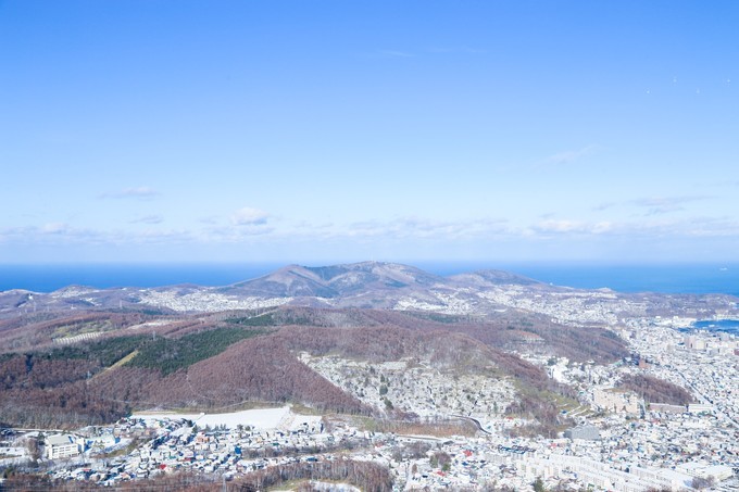 北海道一半是冰川一半是火山