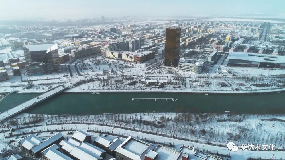 【雪景】银装素裹的青海省海西州德令哈市,献给所有在