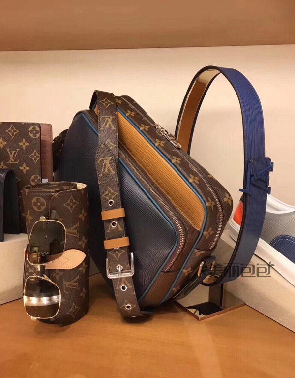 Replica Louis Vuitton Epi Patchwork Nil Slim Bag M51465 Monogram