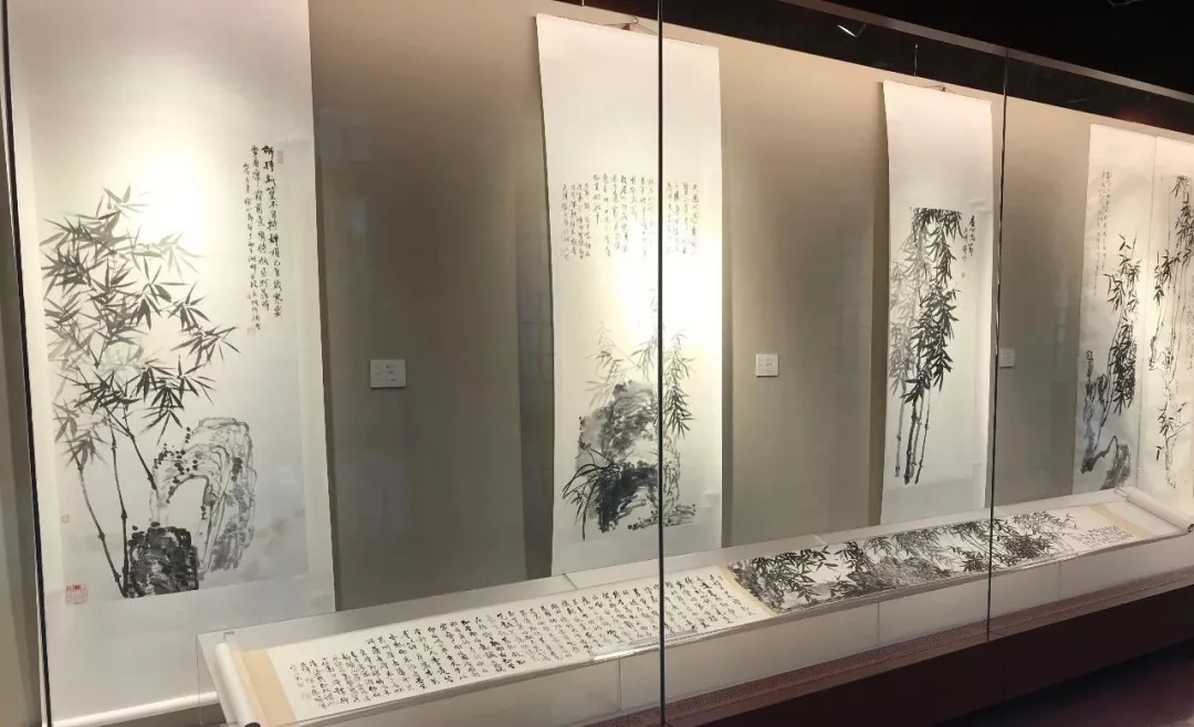 "与可遗风"徐小飞墨竹作品展在杭州国画院美术馆展出