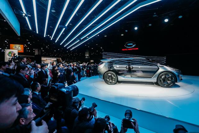 廣汽傳祺全球首發最新概念車ENTRANZE，透明車身引圍觀 汽車 第5張