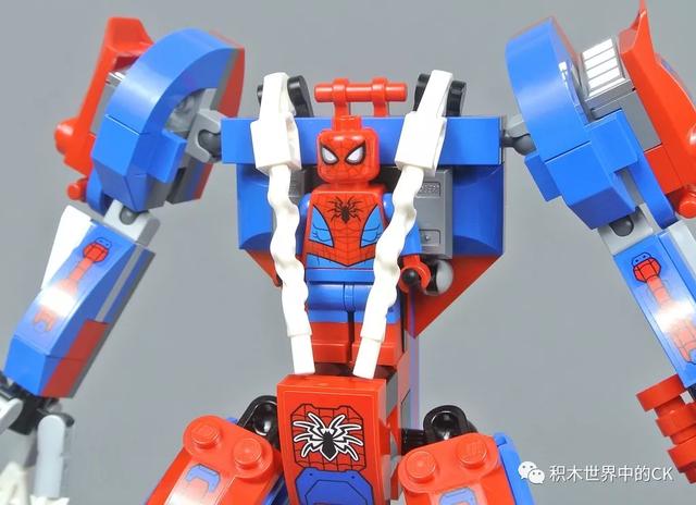 乐高lego76115spidermechvsvenom蜘蛛侠