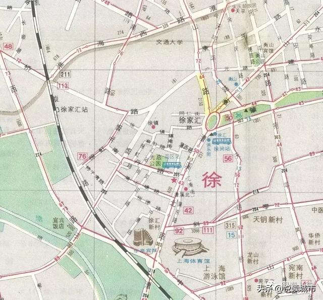 「叙说地图」图说上海改革开放40年——徐家汇