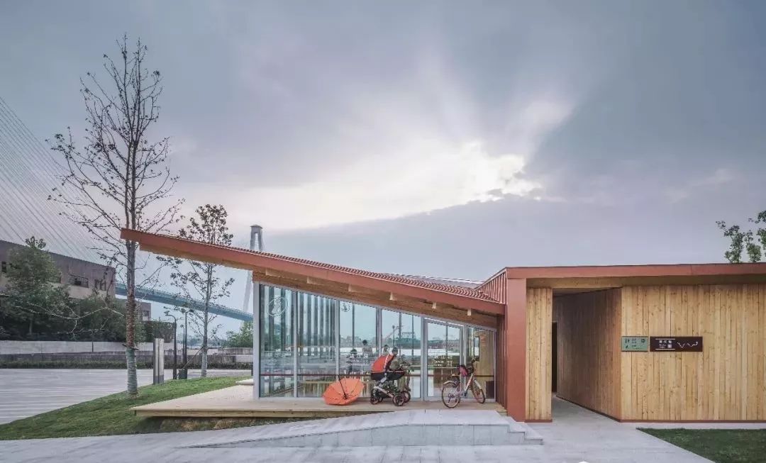 【h a|新作】2个月这个建筑师一口气做了22个休息驿站,串起温暖滨江线