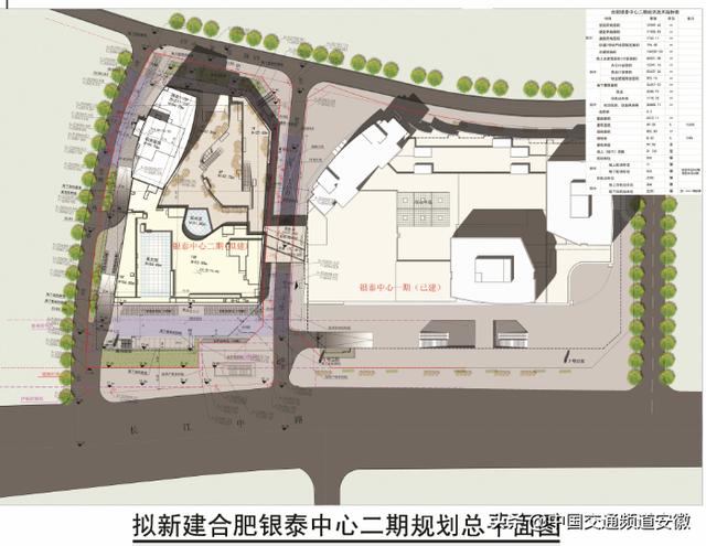 合肥银泰中心二期规划方案出炉!