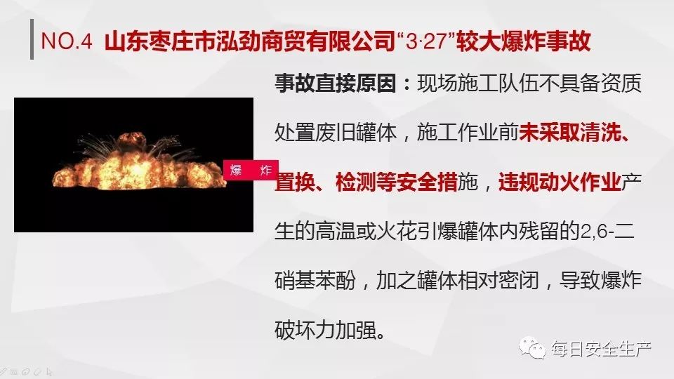 警示!十大危化品火灾爆炸事故案例