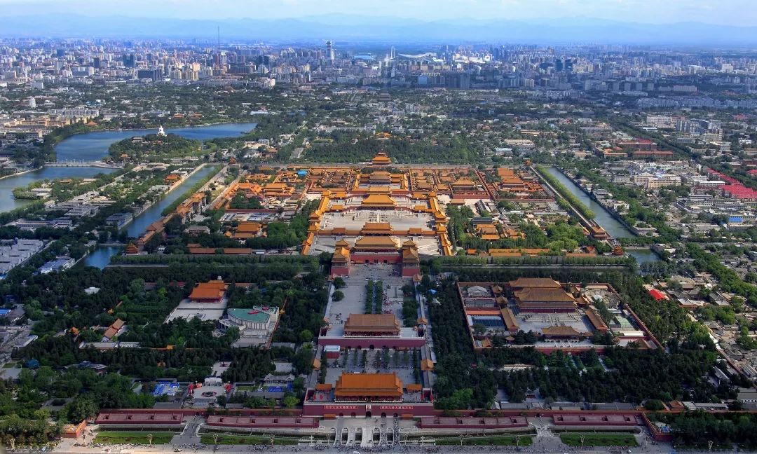 图/北京中轴线遗产构成:历史建筑群vs城市历史景观