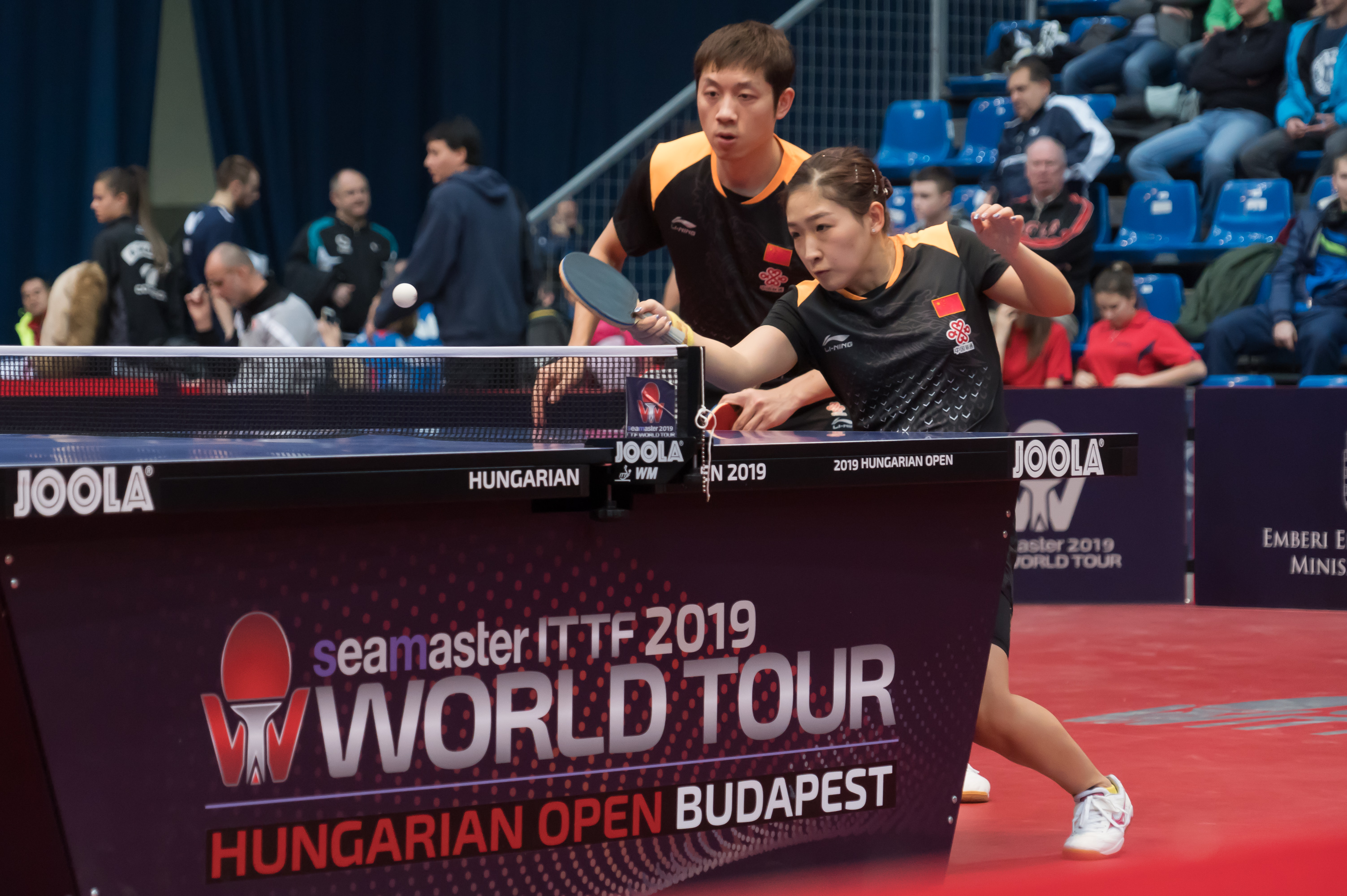 当日,2019匈牙利乒乓球公开赛在匈牙利首都布达佩斯举行.