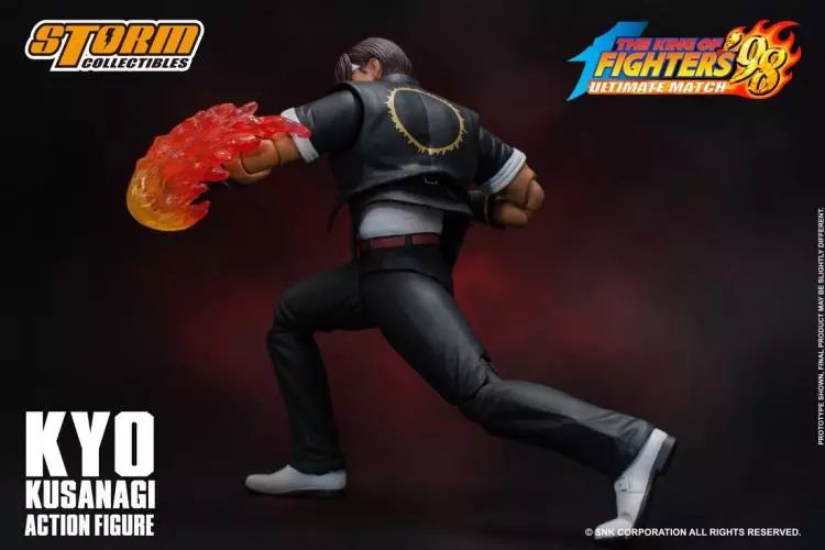 新品预定stormtoys112kof98拳皇98kyokusanagi草薙京可动人偶