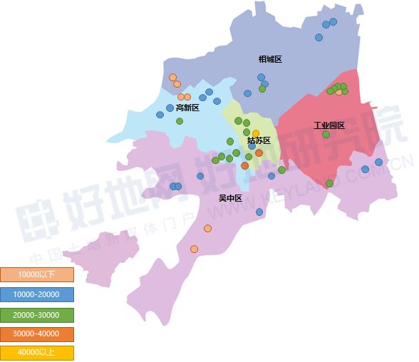 苏州现房地块分布图