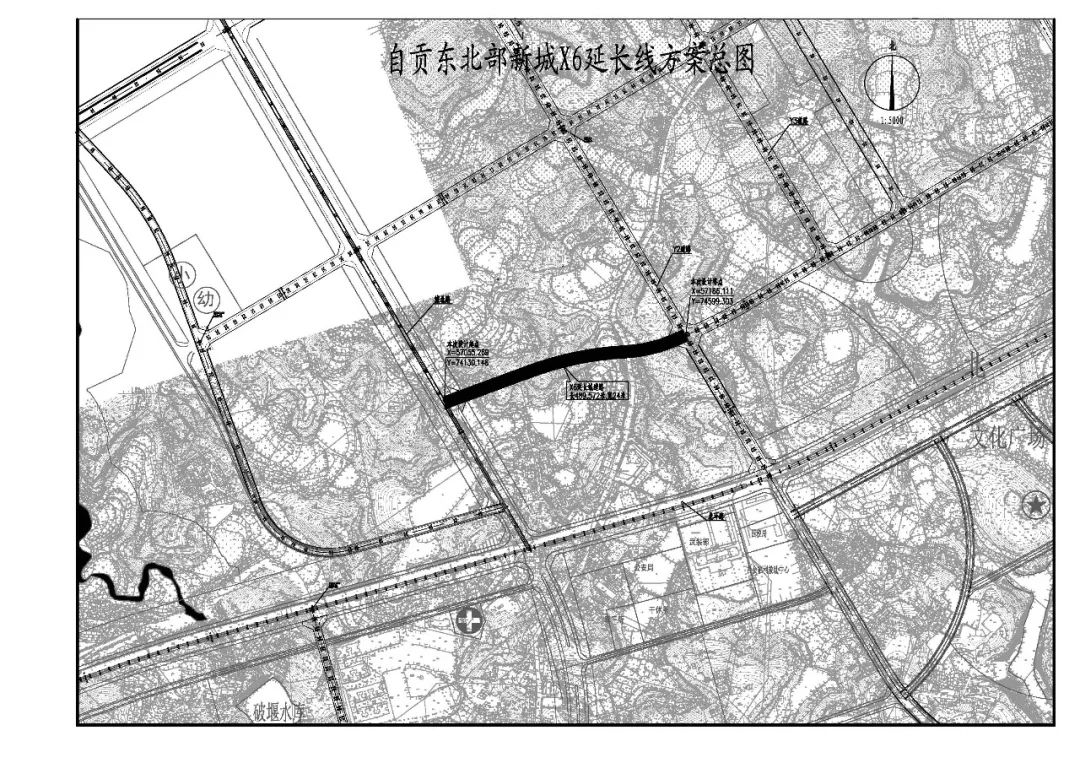 占地43056㎡自贡又将新增一条城市道路