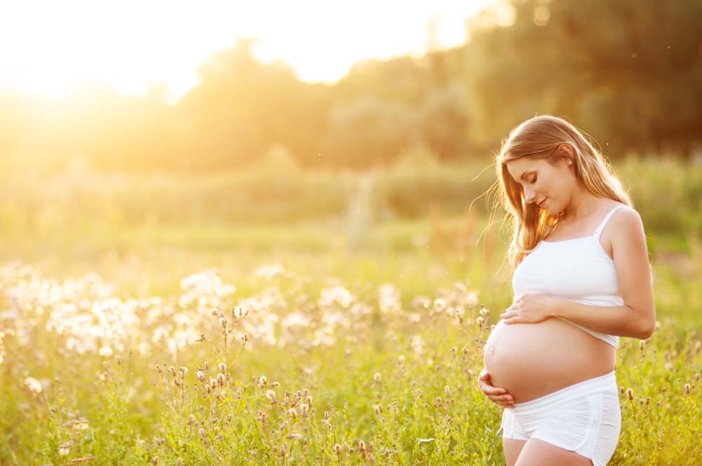 孕晚期的时候,如果有这四个症状,可能是宝宝要