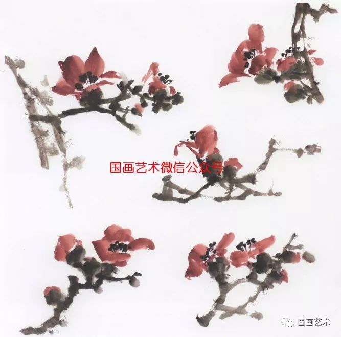 图文教程:木棉花的写意画法详解