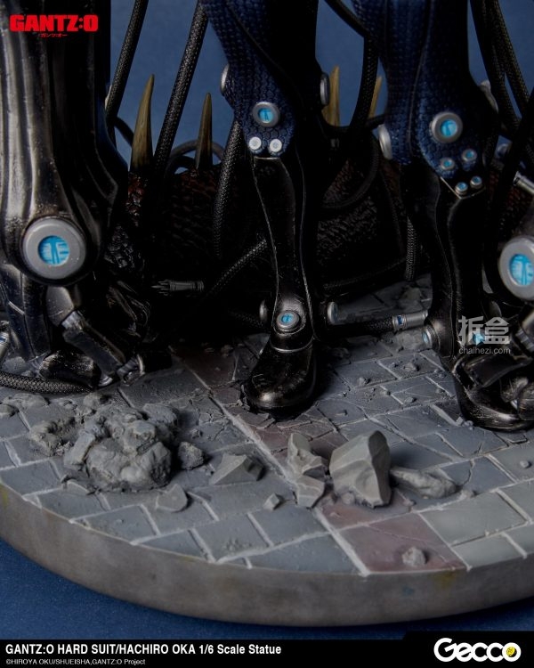 gecco《杀戮都市gantz:o》冈八郎强化型猩猩装hard suit 1:6雕像_产品