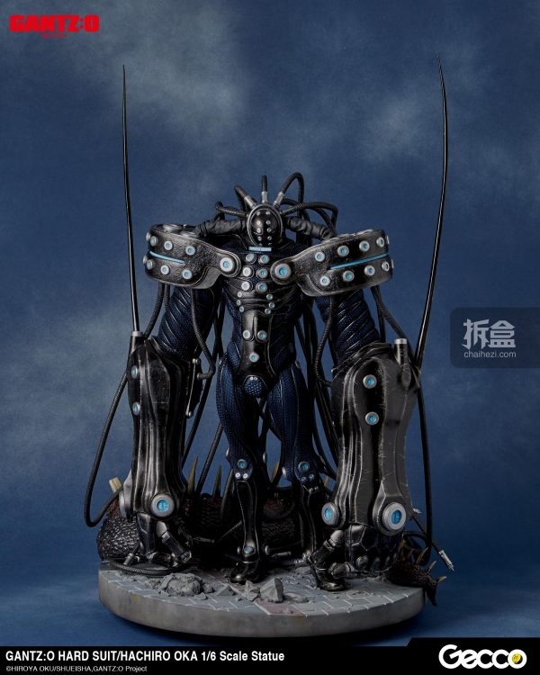 gecco《杀戮都市gantz:o》冈八郎强化型猩猩装hard suit 1:6雕像