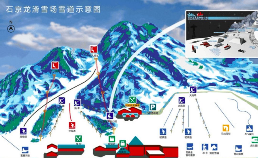 新雪来潮冬季开板节石京龙滑雪场