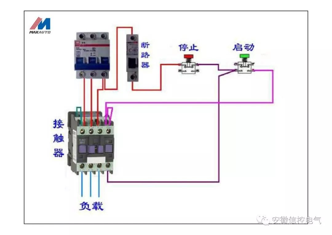 电工常见电路实物接线图