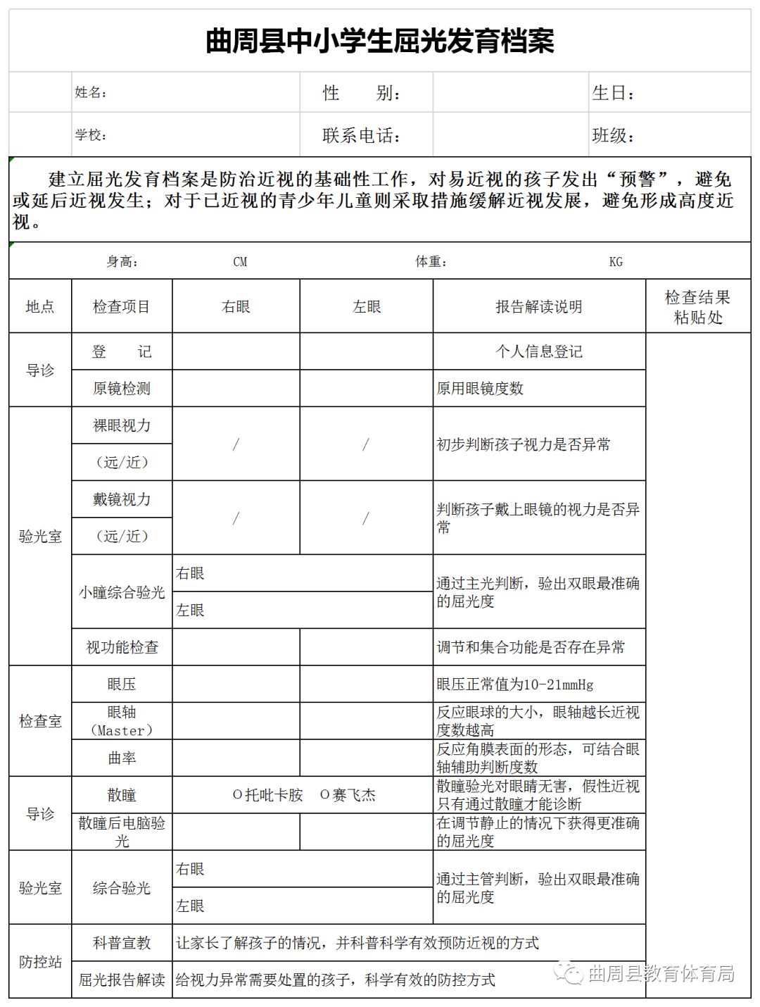 曲周县召开中小学生视力防控工作会议 眼睛保健操这么做