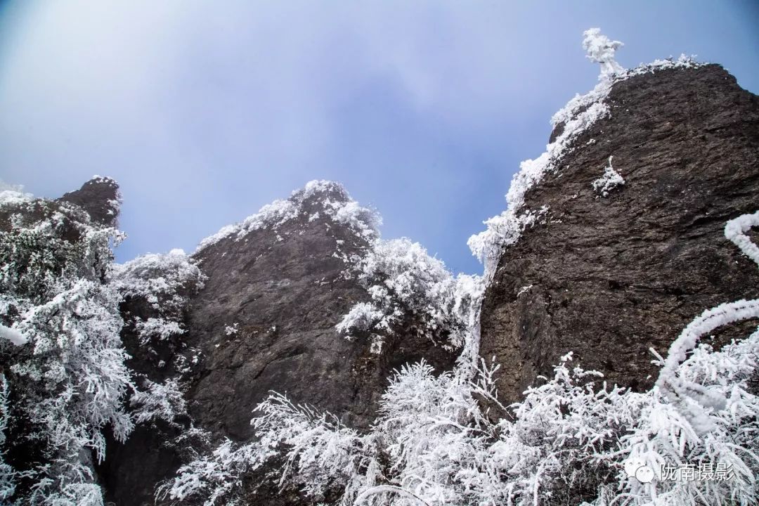 李克军丨康县龙王山雪景一