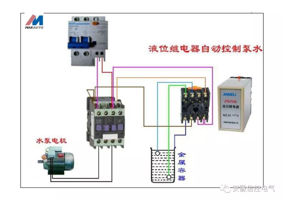 电工常见电路实物接线图