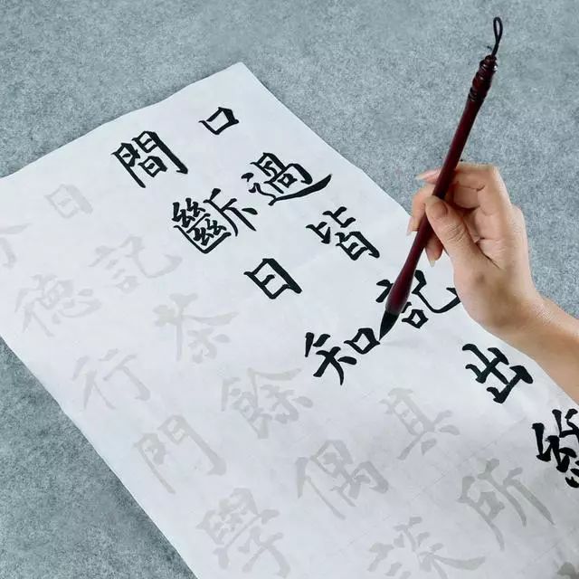 练字,如何提升控笔能力?_毛笔