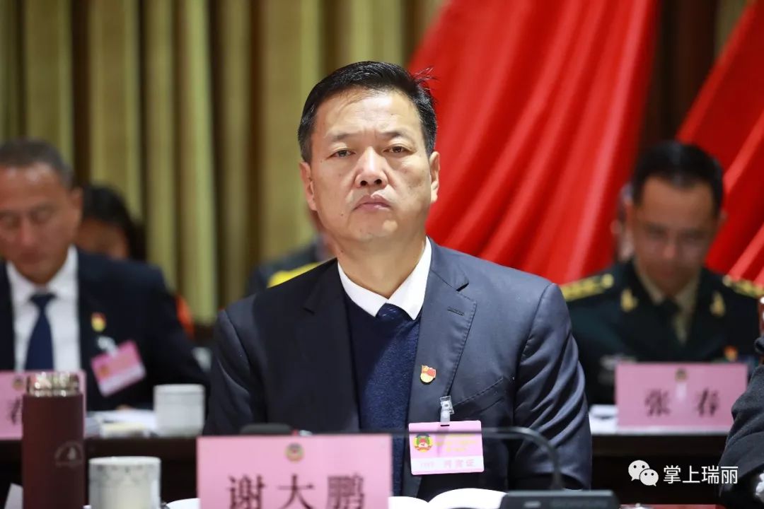 瑞丽市委书记龚云尊,市委副书记,市长谢大鹏,市委副书记左正永,段继波