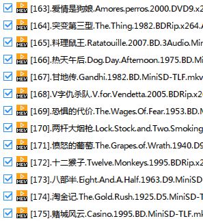 寒假必看丨豆瓣top250高清电影资源合集