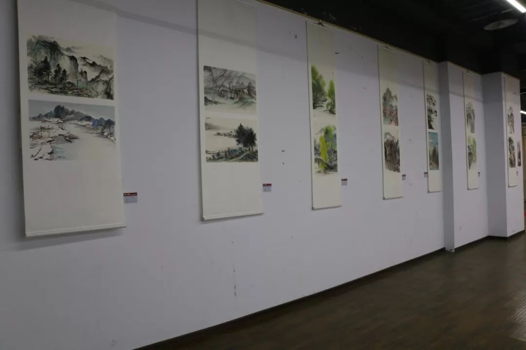 国画展开始啦▏丹青赋丹青四友国画作品展在凤凰茶城东厅三楼举办