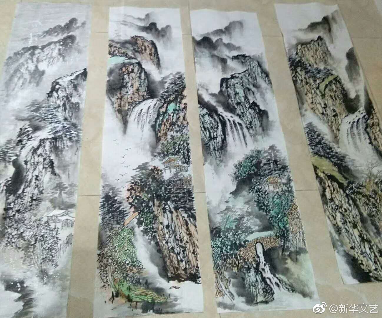 当代山水画家 苗华