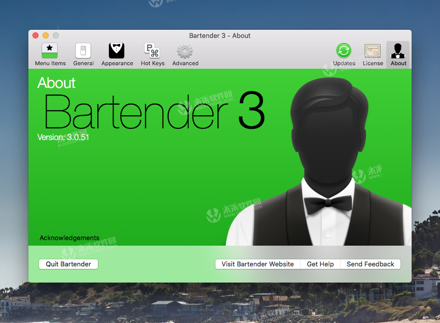 Bartender 3 for Mac(菜單欄管理工具)破解版 科技 第1張
