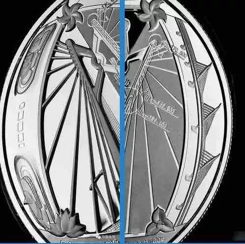 警惕！港澳珠大橋銀幣已經(jīng)出現(xiàn)假幣