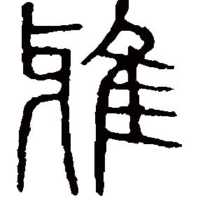 从隹(zhuī),与鸟有关.雅,最早见于金文.