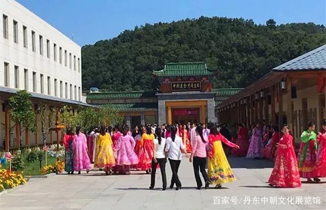 丹东又一地标性旅游景区中朝文化展览馆