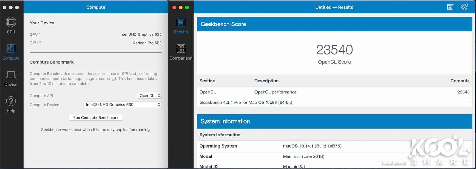 mac mini 2018 & blackmagic egpu 开箱评测