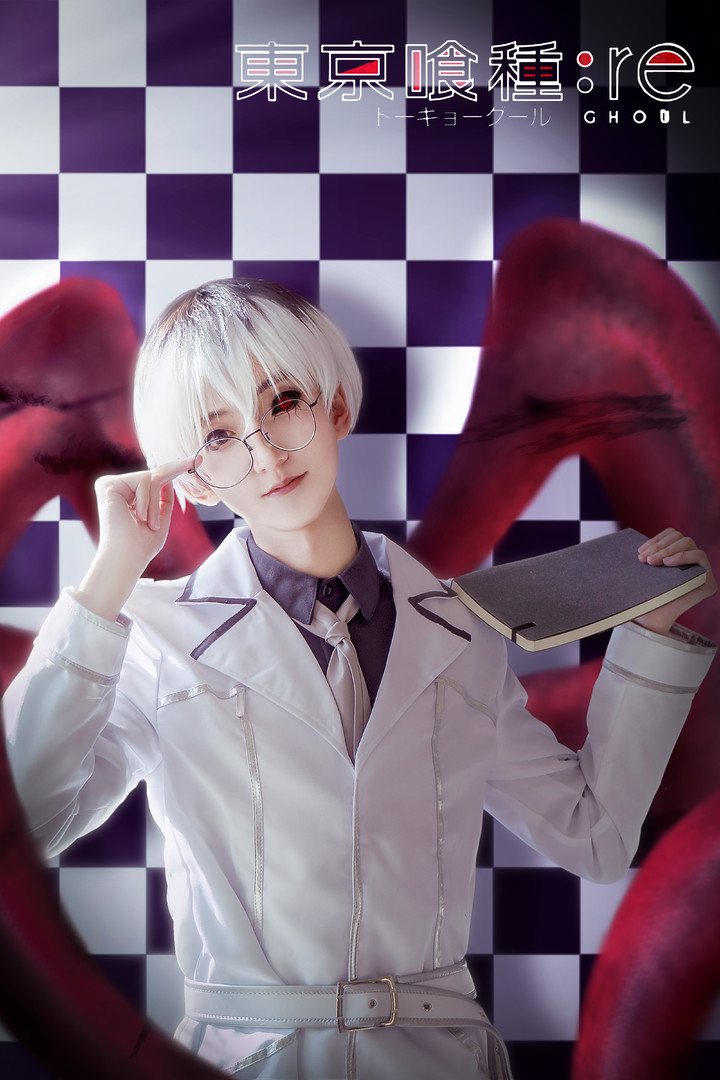 东京喰种 佐佐木琲世cosplay 温柔内敛的小可爱