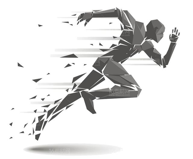 跑者会不自觉地跟着跑步机的速度加大步幅来追赶跑步履带的转动速度.