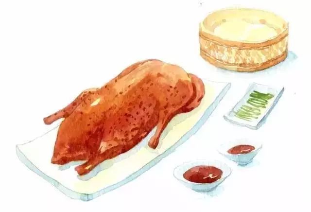 02 京味儿美食文化的logo 北京烤鸭 一提起北京美食,不少朋友第一个