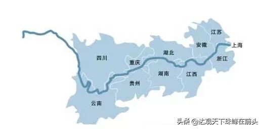 长江流域地图