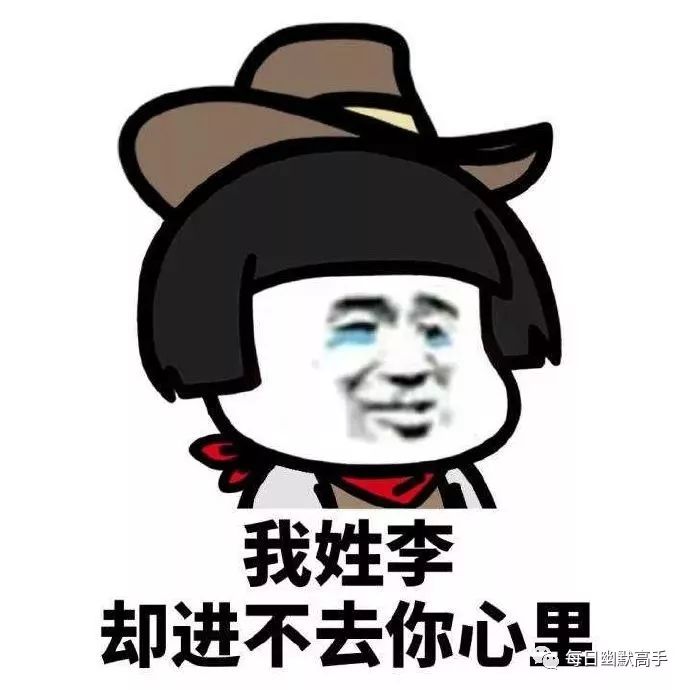 我姓李,却进不去你心里!