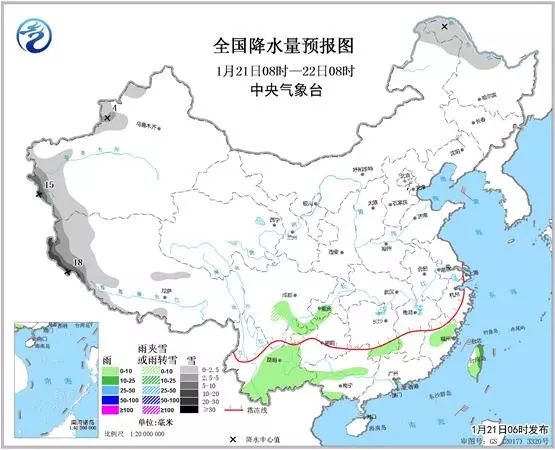 明天仅四川,贵州,云南等地有小范围弱降水.图片