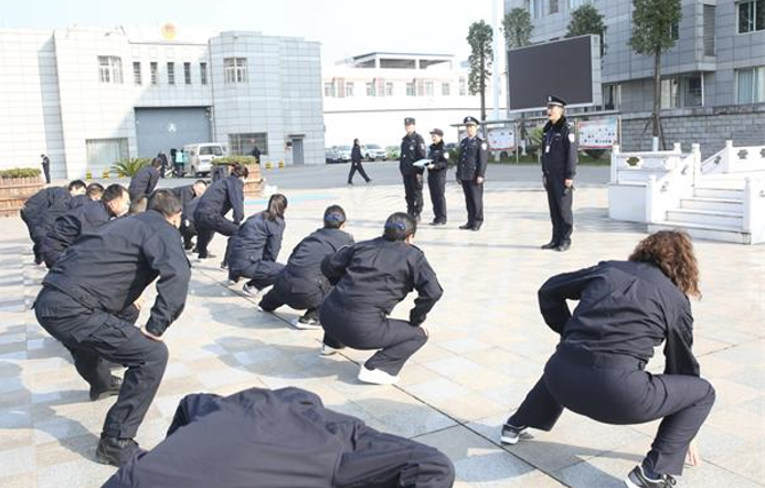 广元监狱冬季警体大练兵考核工作圆满收官